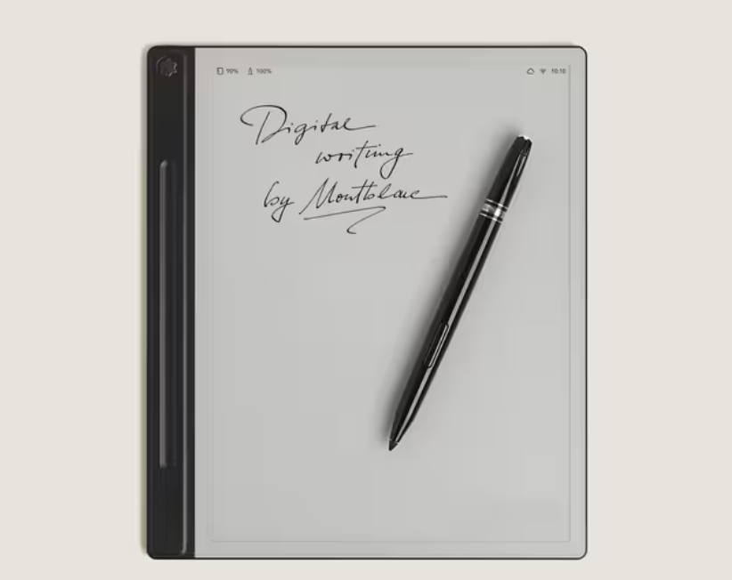 Montblanc Digital Paper with leather cover and AES pen