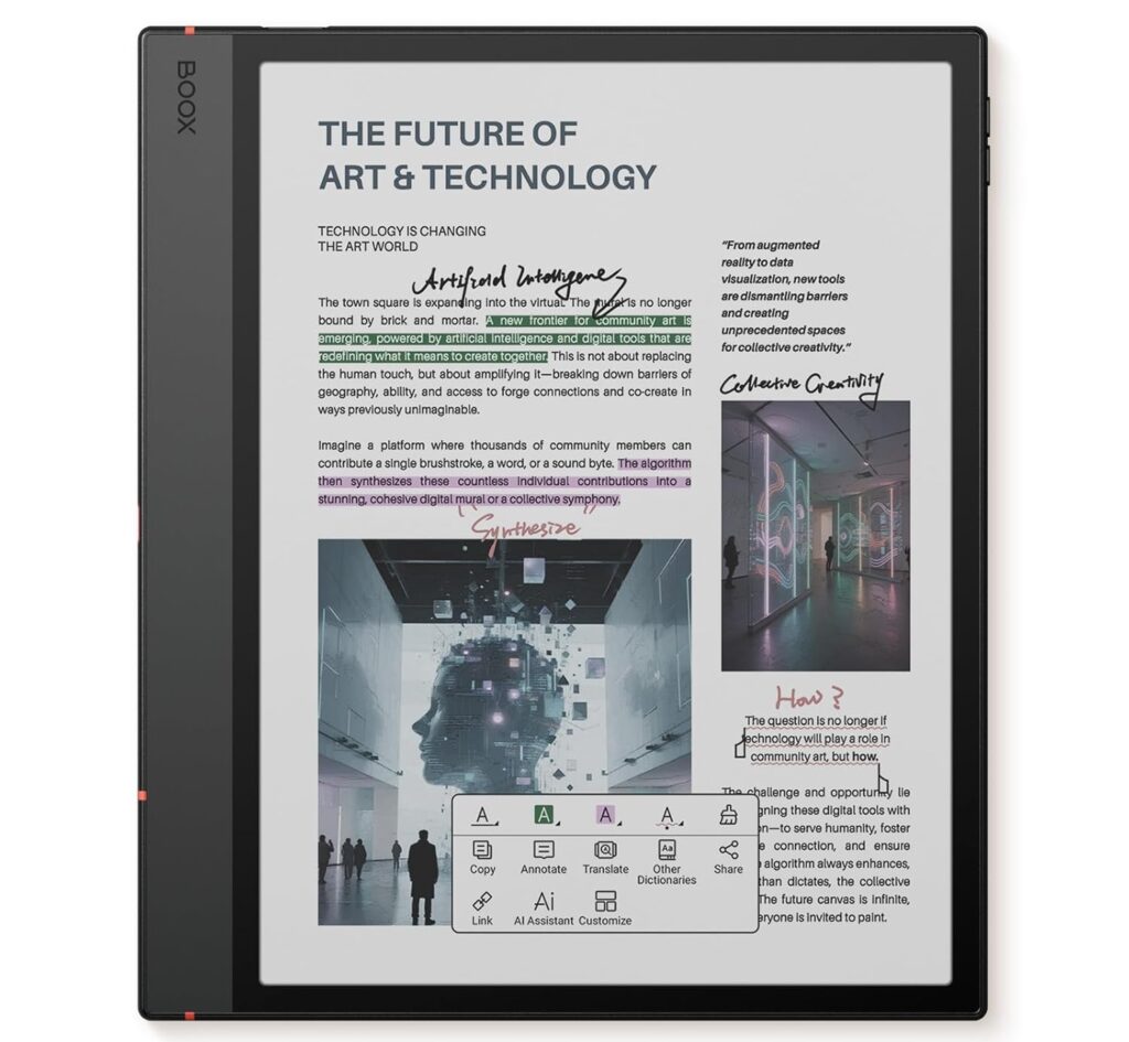 Best E Ink Tablets Under $500 For Students