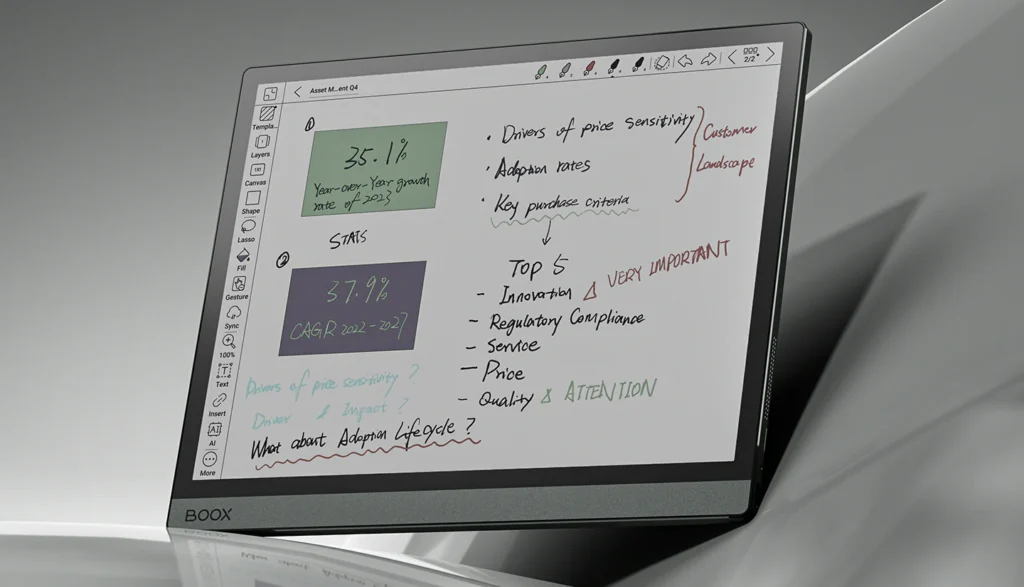 best E Ink tablet for ChatGPT