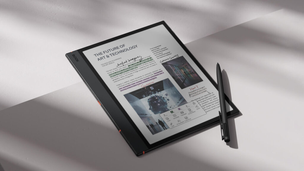 best E Ink tablet for ChatGPT