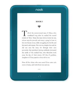 Introducing The NOOK GlowLight 4 Ocean Teal Edition